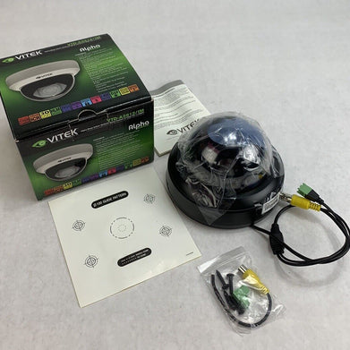 Vitek VTD-A2812/IM Alpha Mega Indoor Varifocal Dome Camera w/1000 TVL