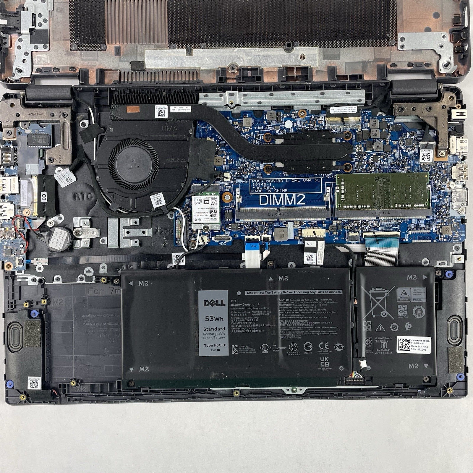 Dell Latitude 3510 15.6" i7-10510U 1.80 GHz 8 GB RAM No SSD/OS/AC - Bad M.219