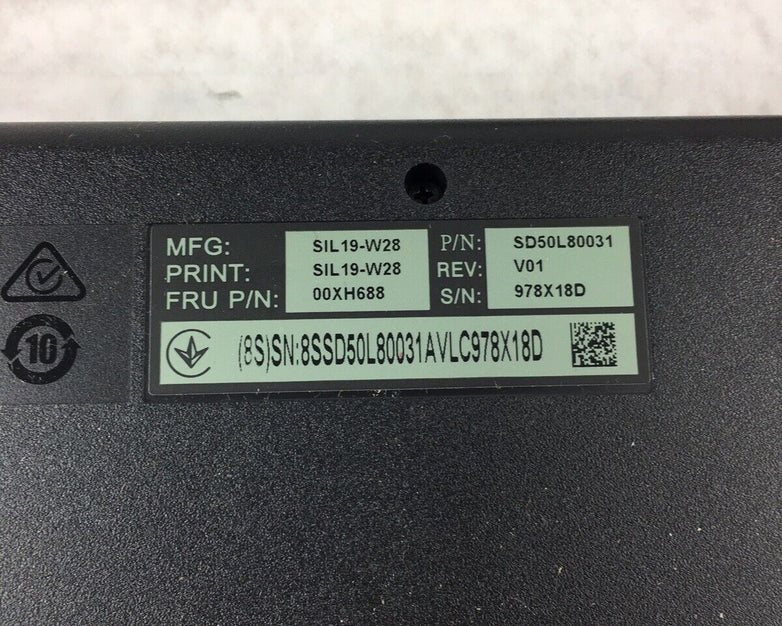 Lot of 5 Lenovo Preferred Pro II (00XH688, SK-8827) USB Keyboard