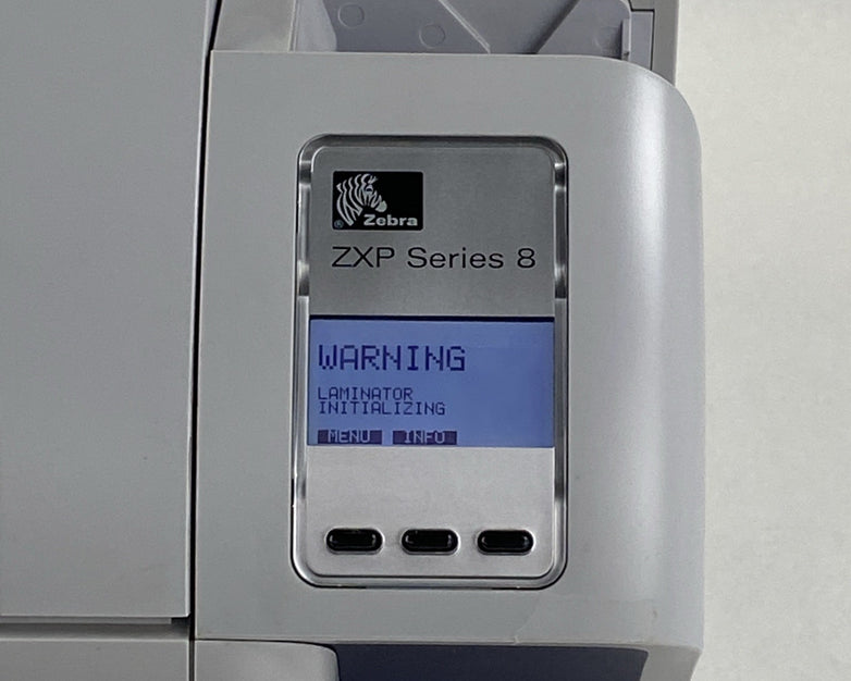Zebra ZXP Series 8 Dual-Sided Retransfer ID Card Printer