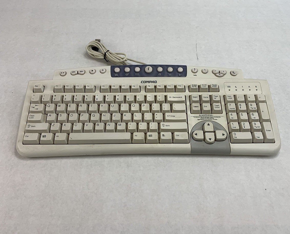 Compaq KU-9978 USB-Wired Vintage Keyboard