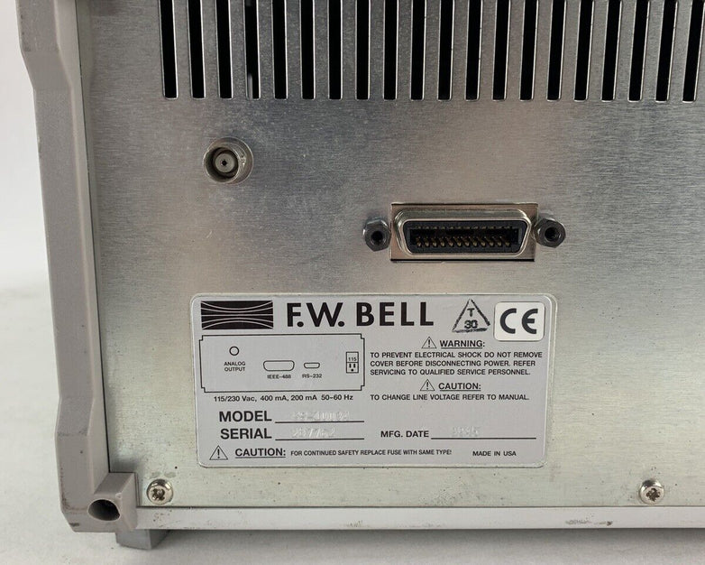 F.W. Bell GS-10034 Series 9550 Gauss Teslameter  Power Tested