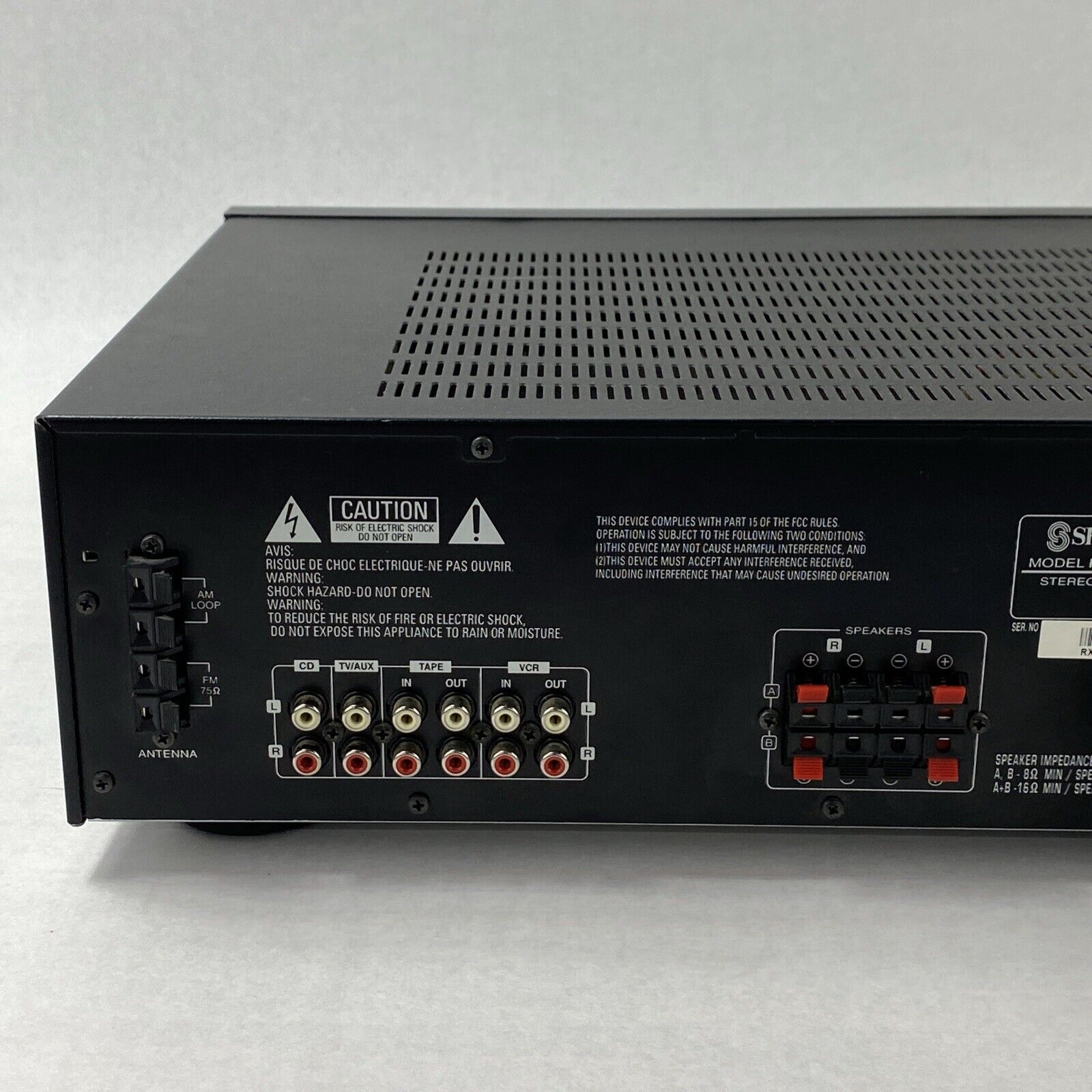 Sherwood RX-4105 AM/FM 2-Channel Stereo Receiver
