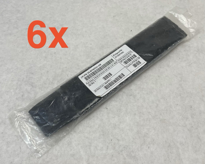 Mixed Lot of 6 Zebra Regular Wrist Stramps WT402322-04R & WT4023221-03R 10' 15'