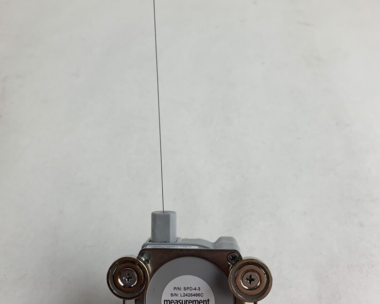 Measurement Specialties SPD-4-3 Rope Displacement Sensor Position Broken Tether
