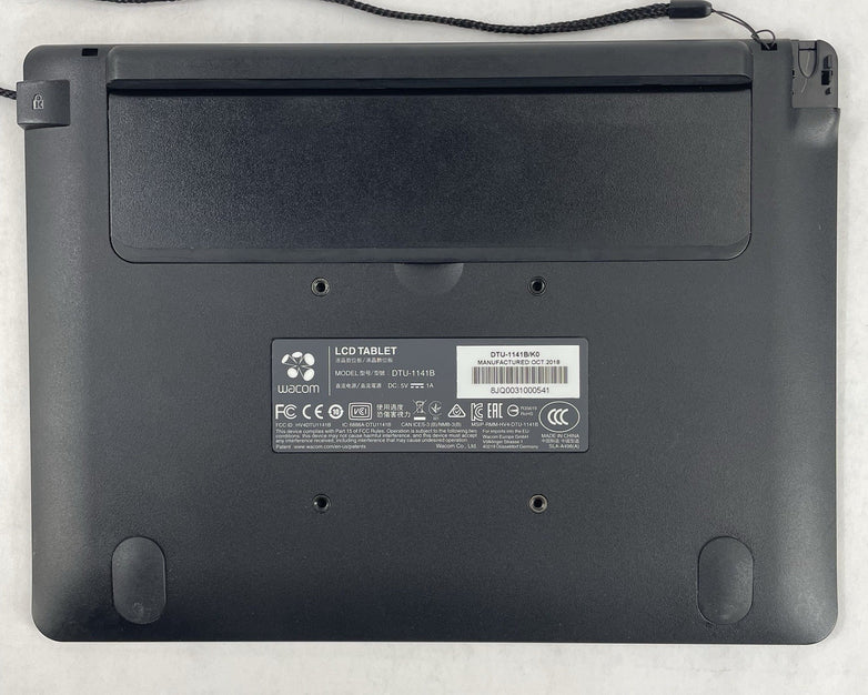 Wacom DTU-1141B 10.1" FHD Drawing Tablet - No Cord Cover