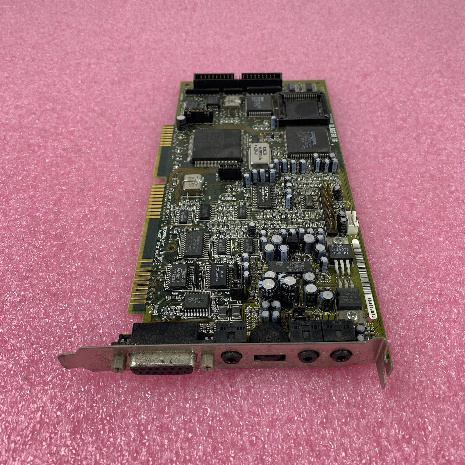 Creative Labs Sound Blaster 16 CT 1740 16-bit ISA Tested