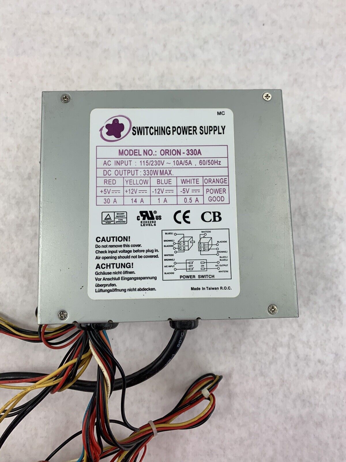 Orion Switching Power Supply Orion-330A