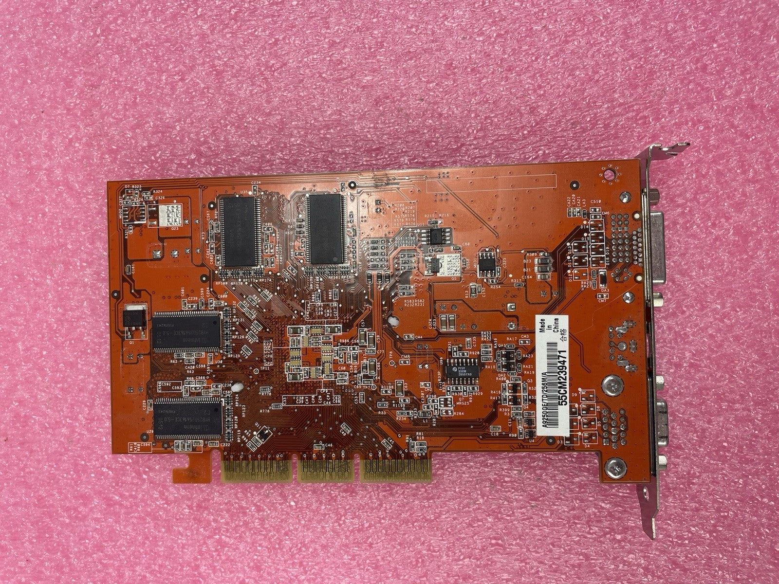 ASUS A9250 GE ATI Radeon 9250 256MB Video Graphics Card DVI VGA S-Video