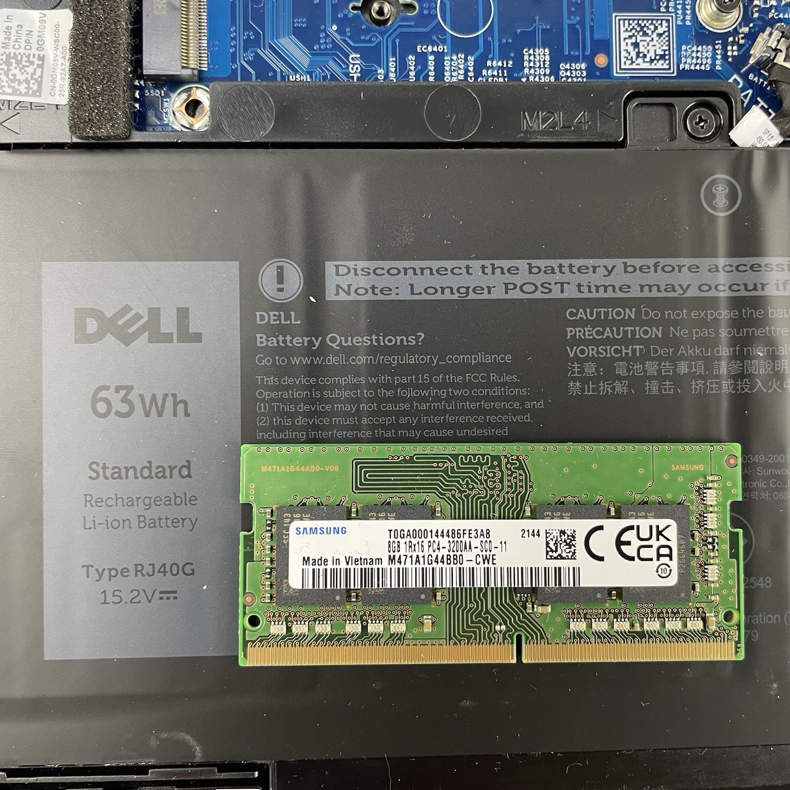 Dell Latitude 5520 15.6" i5-1145G7 2.6GHz 8GB RAM No SSD/OS/AC - Scratched Paint18