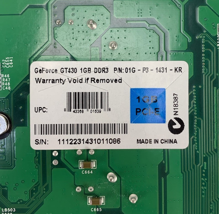 EVGA Nvidia GeForce GT430 1GB Video Graphics Card7