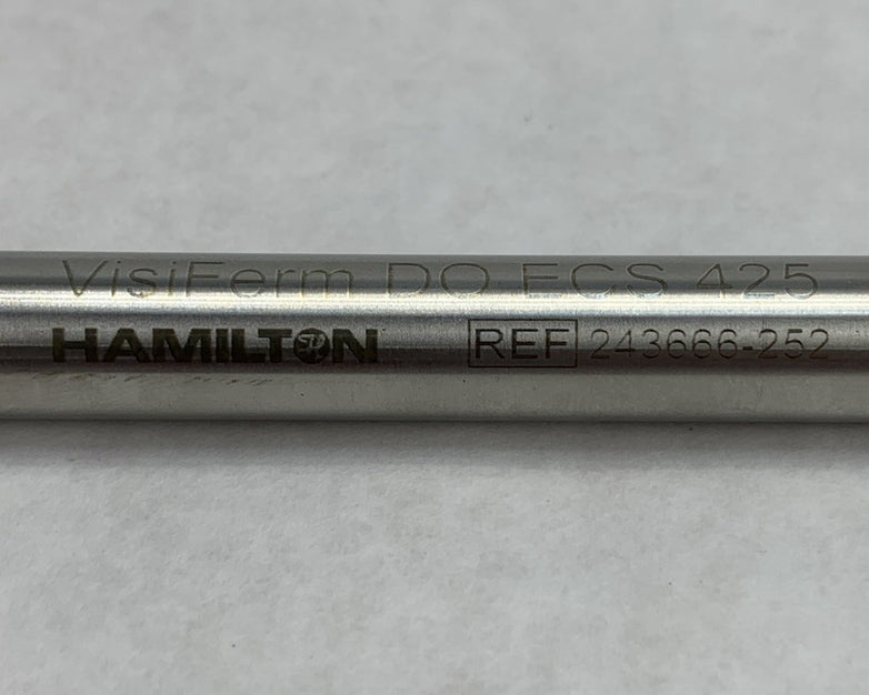 Hamilton Visifirm 243666-252 Heat No. 539157 DO ECS 425 Optical Sensor