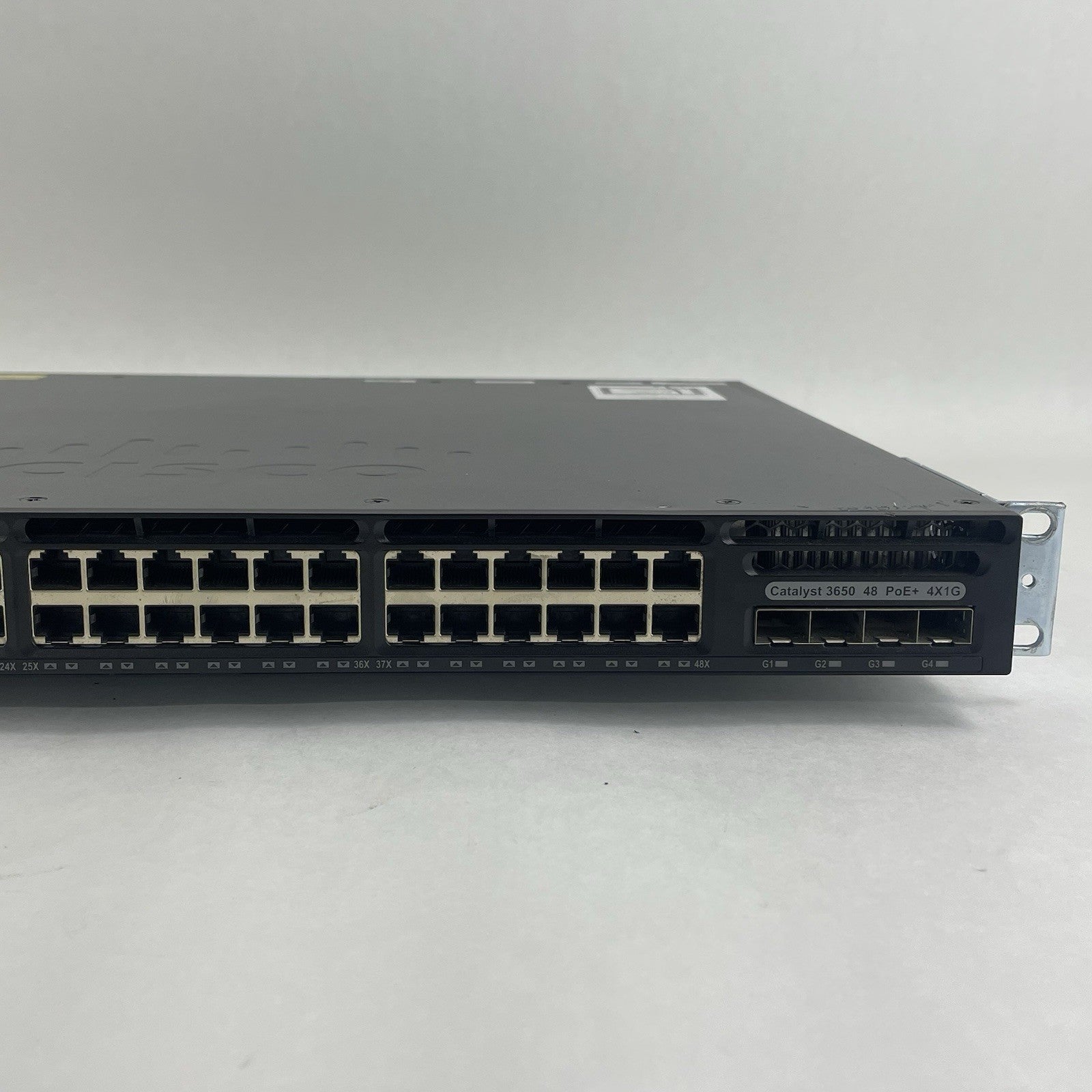 Cisco WS-C3650-48PS-S V04 Tested & Reset 1X PSU3