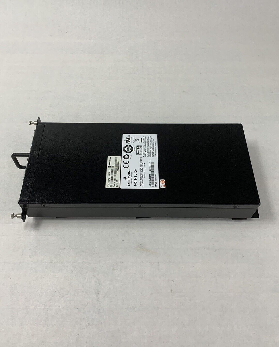 Emerson 7001549-J100 Power Supply 240V 60Hz 12A