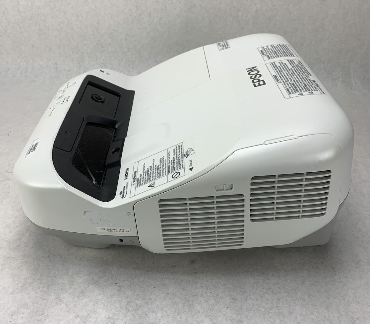 Epson H599A BrightLink 595Wi LCD Lamp Projector 1231 Lamp Hours No Remote4