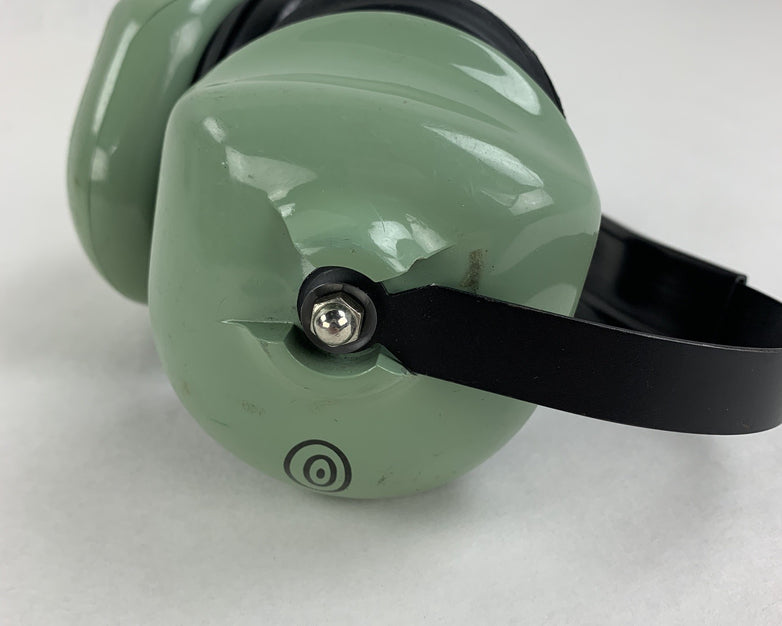 David Clark Company 805S Behind the Head Protective Headgear 16069G-09 Vintage