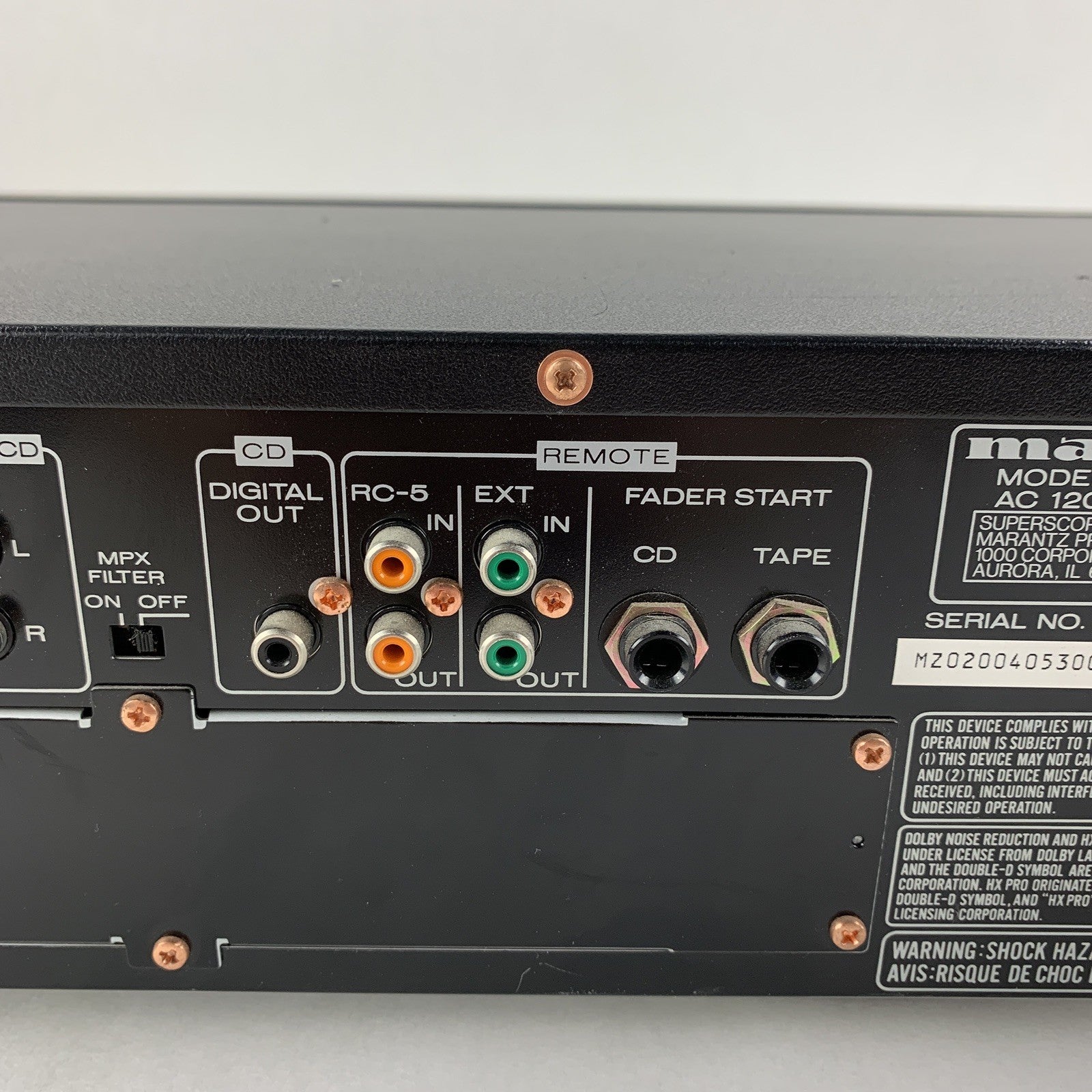 Marantz PMD350 Combination CD Player & Cassette Deck Tested