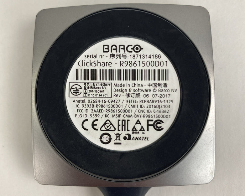 Barco ClickShare R9861500D01 Lot of 3