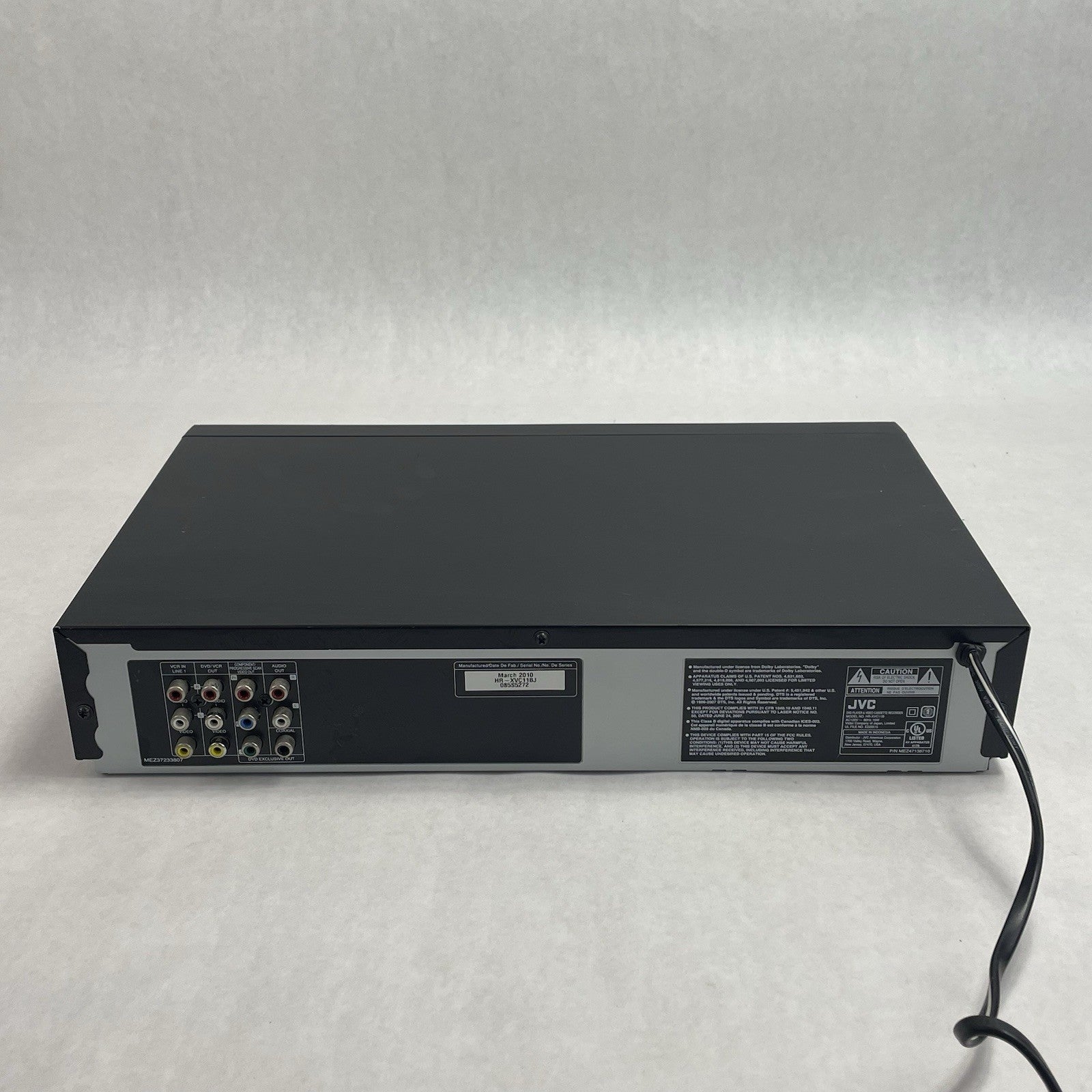 JVC HR-XVC11BJ DVD and VCR Combo Player No Remote Tested/Working6