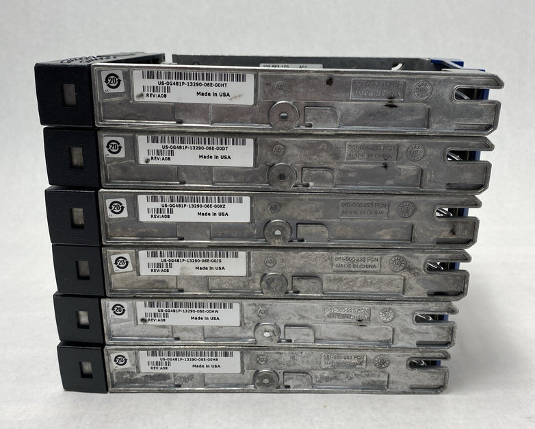 Lot of 6 EMC 005048951 3.5" Hard Drive Caddy Tray