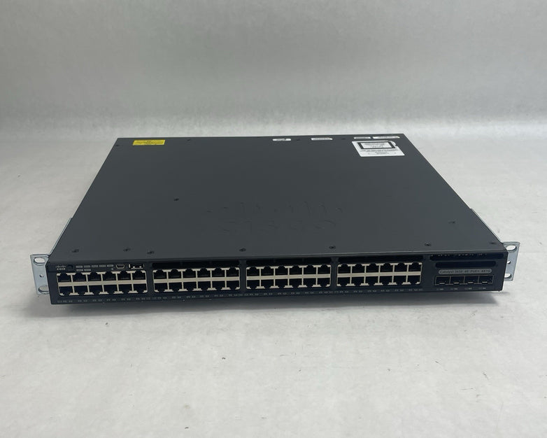 Cisco WS-C3650-48PS-S V02 Tested & Reset 1X PSU