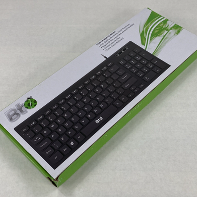 BTO USB Wired Comfortable Keyboard