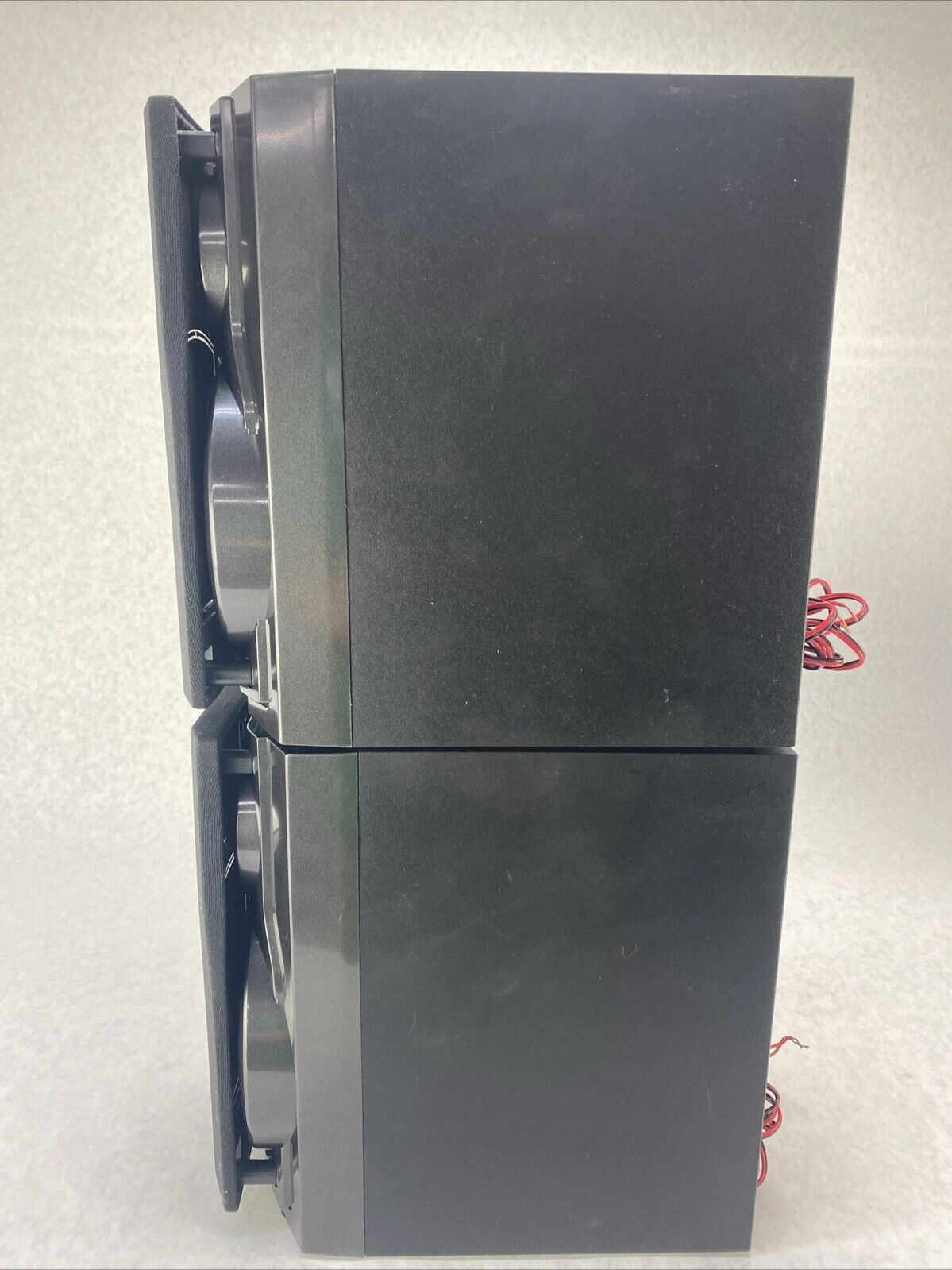 Panasonic SA-PM12 Mini Stereo 5 CD Cassette Tape SB-PM11 Speakers NO REMOTE