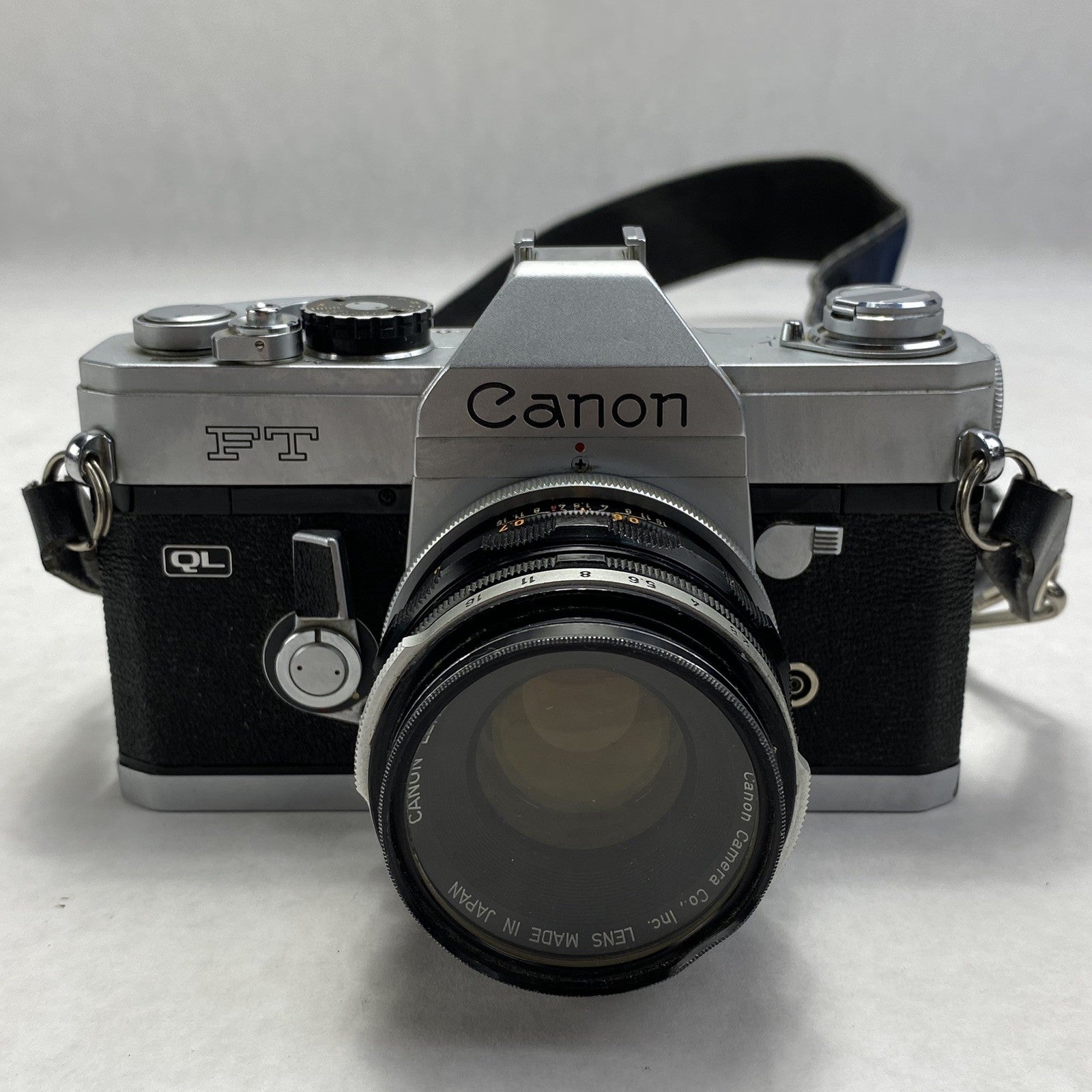 Canon FT QL 35mm Film Camera With FL 50mm 1:1.8 Lens - For Parts or Repair2