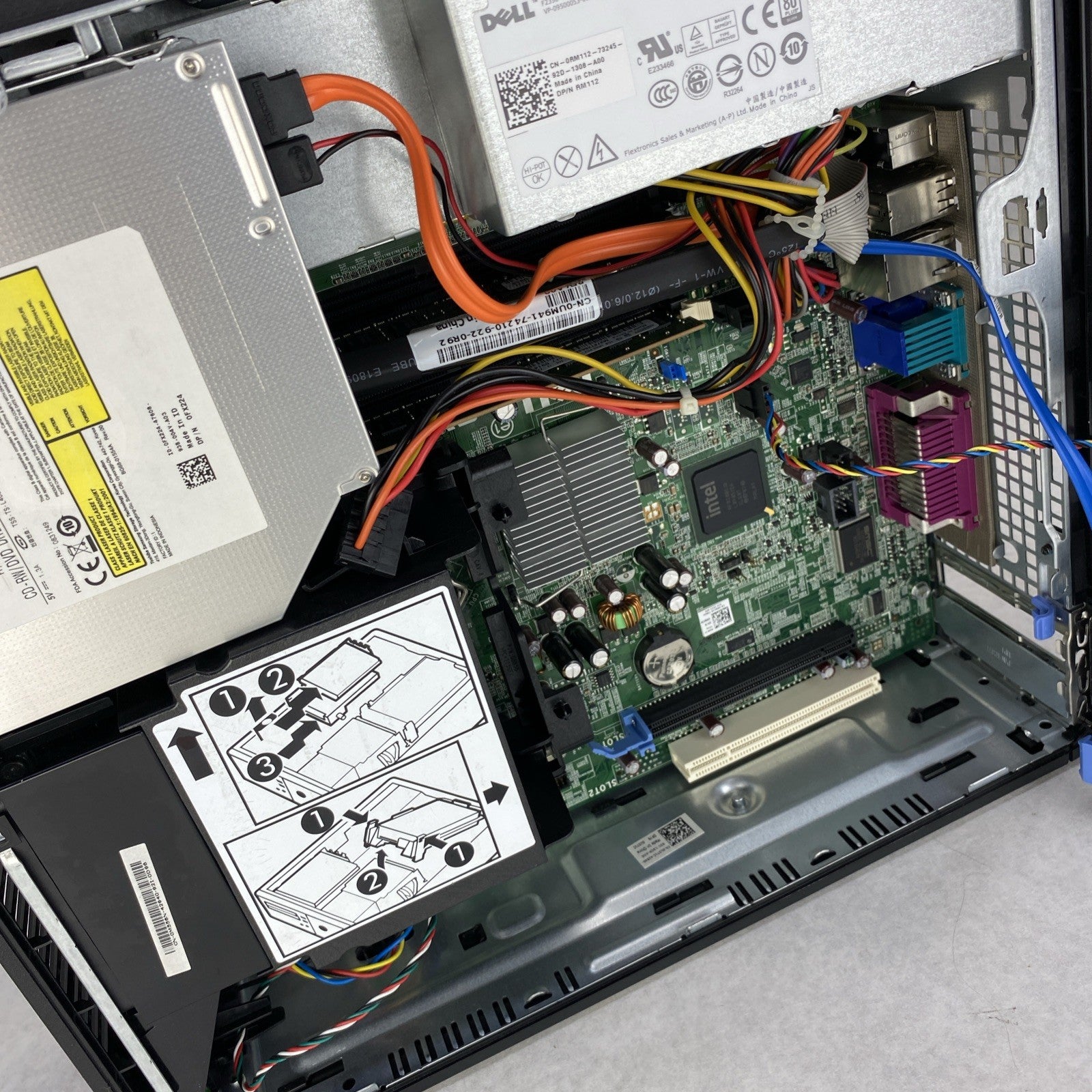 Dell Optiplex 760 SFF Intel Core 2 Duo E7300 2.66GHz 2GB RAM No HDD No OS