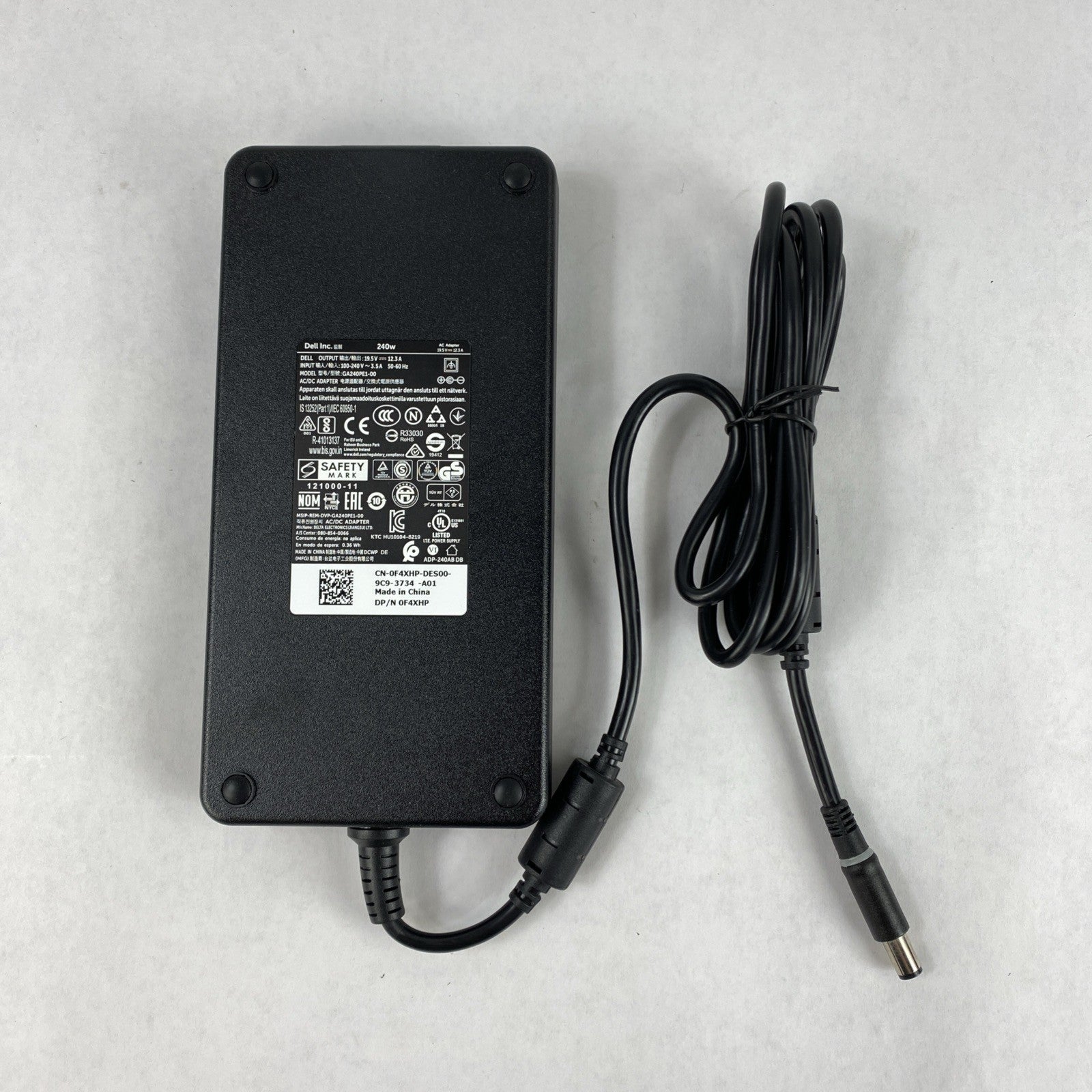 DELL 240W 19.5V  12.3A AC Adapter No Power Cord Lot of 31