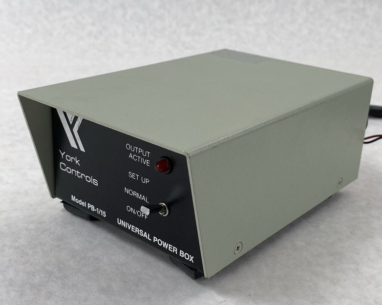 York Controls PB-1/15 Universal Power Box 120VAC 50/60 Hz 10A