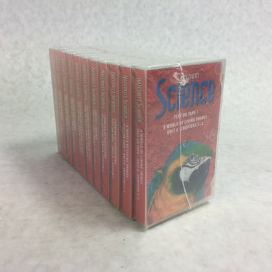 Harcourt Science Grade 4 Text On Tape Units A-F (Lot of 11)