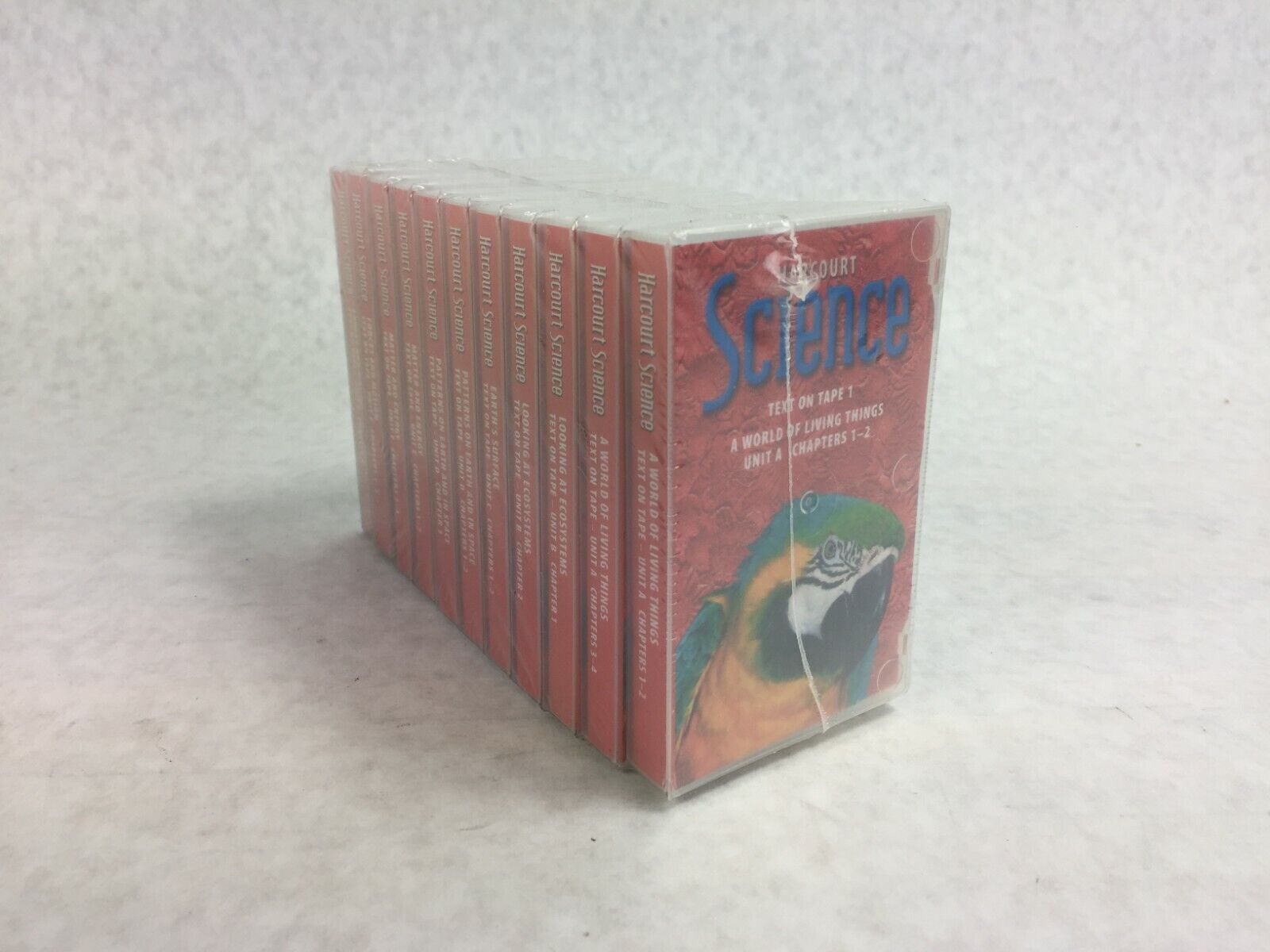 Harcourt Science Grade 4 Text On Tape Units A-F (Lot of 11)