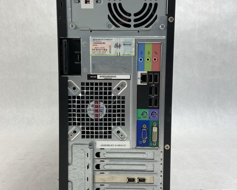 Gateway E-46100 MT Intel Core 2 Duo 6600 2.4GHz 2GB RAM No HDD No OS