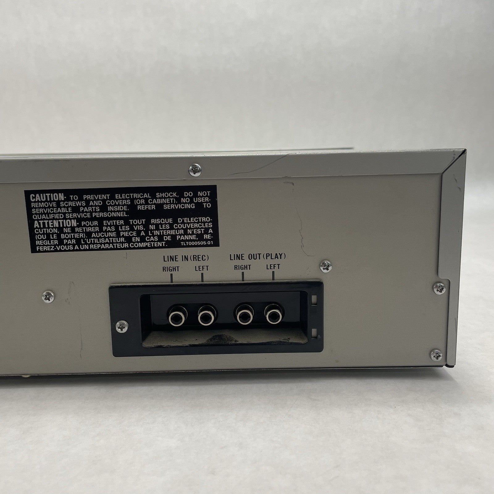 JVC KD-D20J Stereo Cassette Deck Tested For Parts8