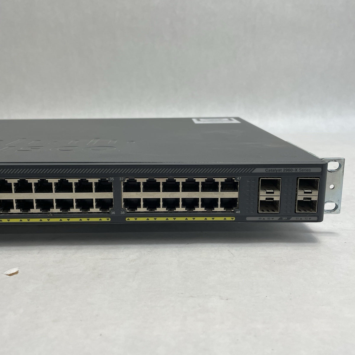 Cisco WS-C2960X-48LPS-L V04 48 Port Ethernet Gigabit PoE+ Switch Tested & Reset3