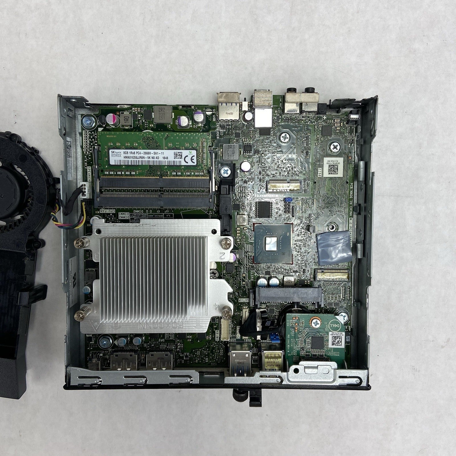 Dell Optiplex 7060 Micro i5-8500T 2.1GHz 8GB RAM w/AC No HDD No OS10