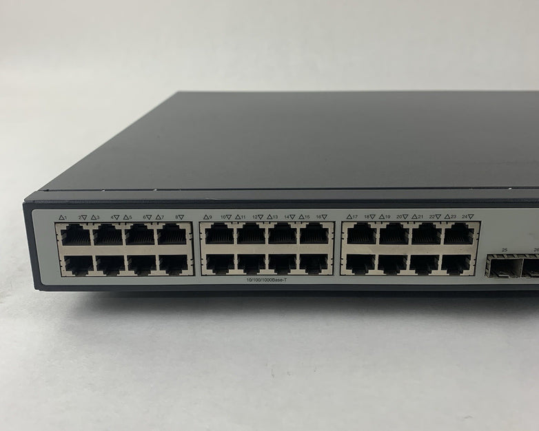 HP V1910-24G-PoE JE008A 24-Port Gigabit Network Switch Tested Reset
