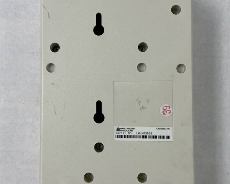 Hand Held Products Laser Wand Barcode Scanner and Cradle Untested w/ AC Adapter