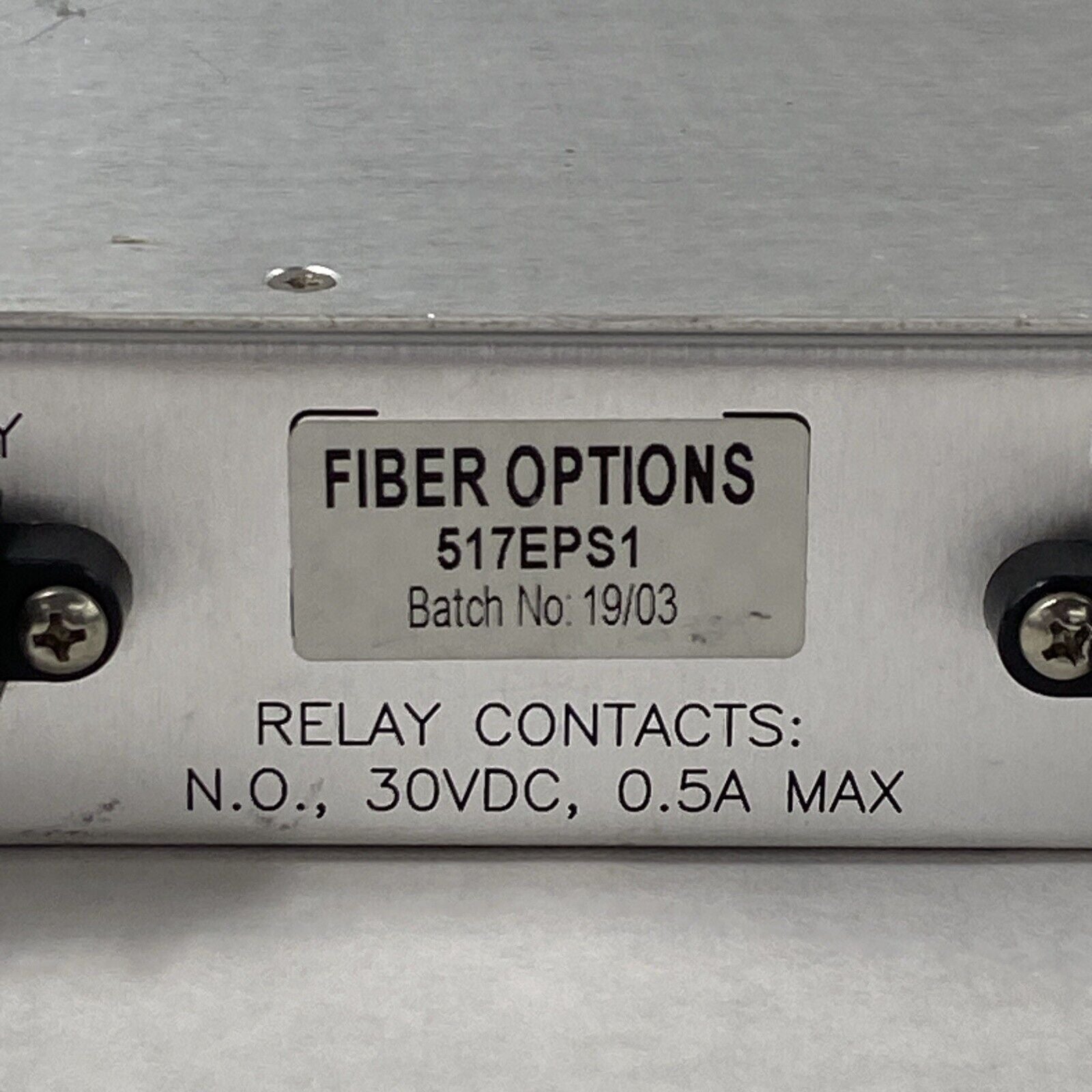 GE Security Fiber Options 517EPS1 External Power Supply