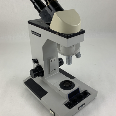 Reichert Microstar IV 410 Lab Microscope 10/.25 40/0.66 100/1.25 Oil No Bulb