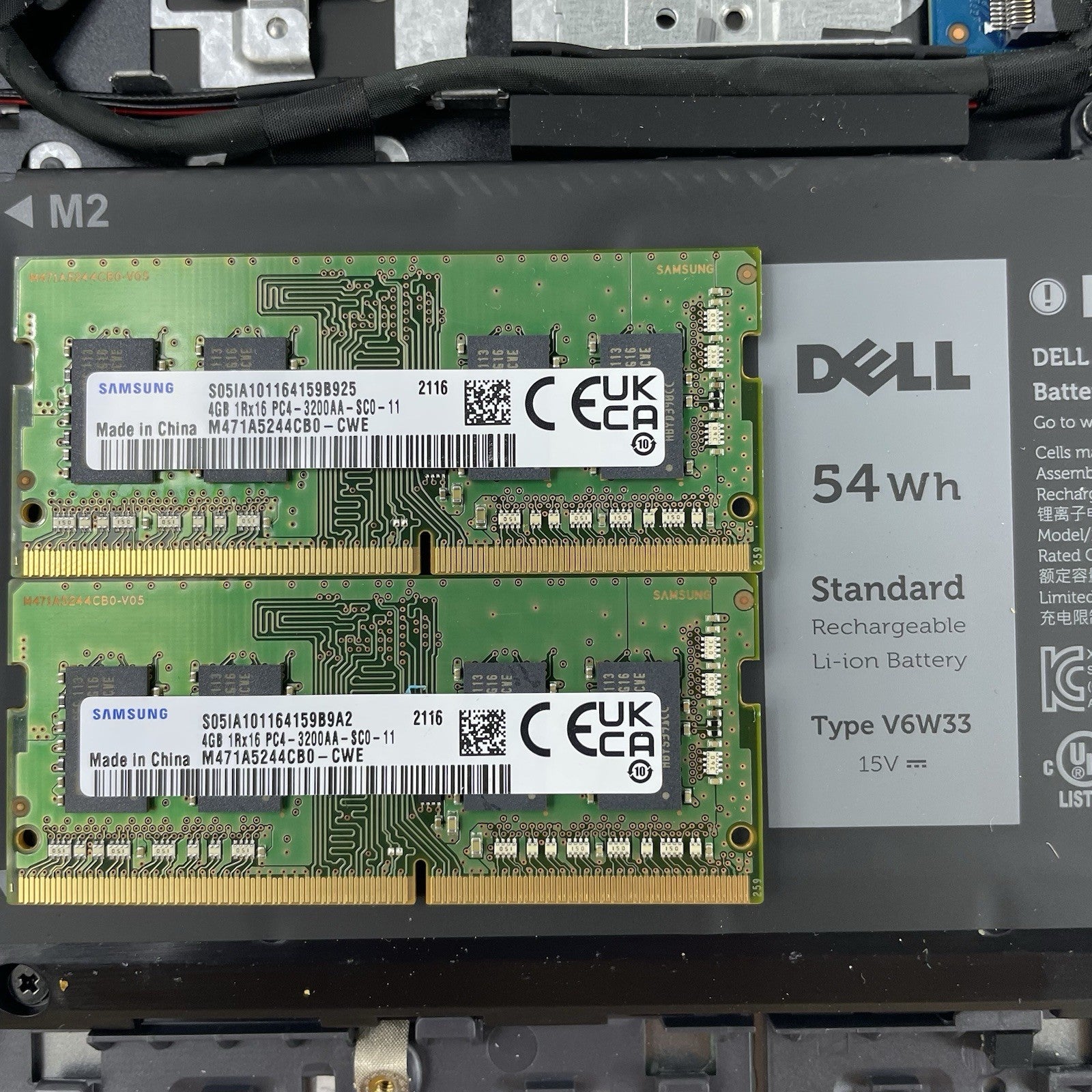 Dell Inspirton 15 5510 15.6" i5-11320H 3.20GHz 8GB RAM No SSD/OS/AC - Bad Bottom22