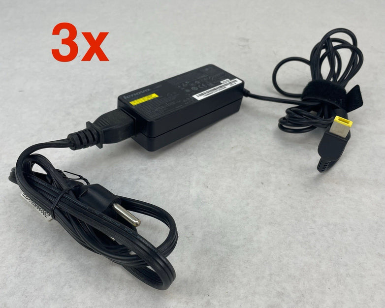 Lenovo ADP-65FD 45W AC Adapter Power Charger 45W Lot of 3