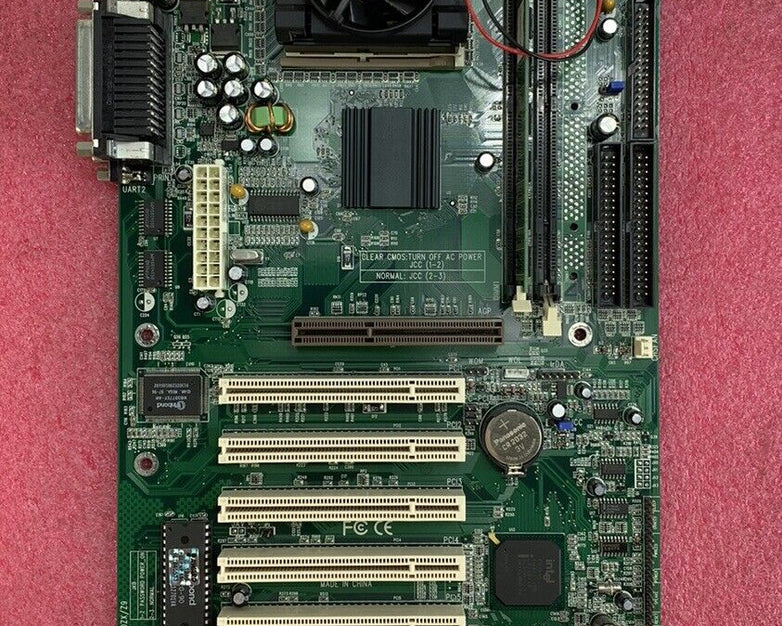QDI P6I440ZX/Z9 Motherboard Intel Celeron 400MHz 64MB RAM w/ I/O Shield 2x ISA