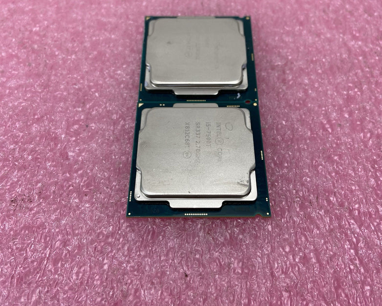 Lot of 2 Intel Core i5-7500T SR337 2.7GHz Desktop CPU