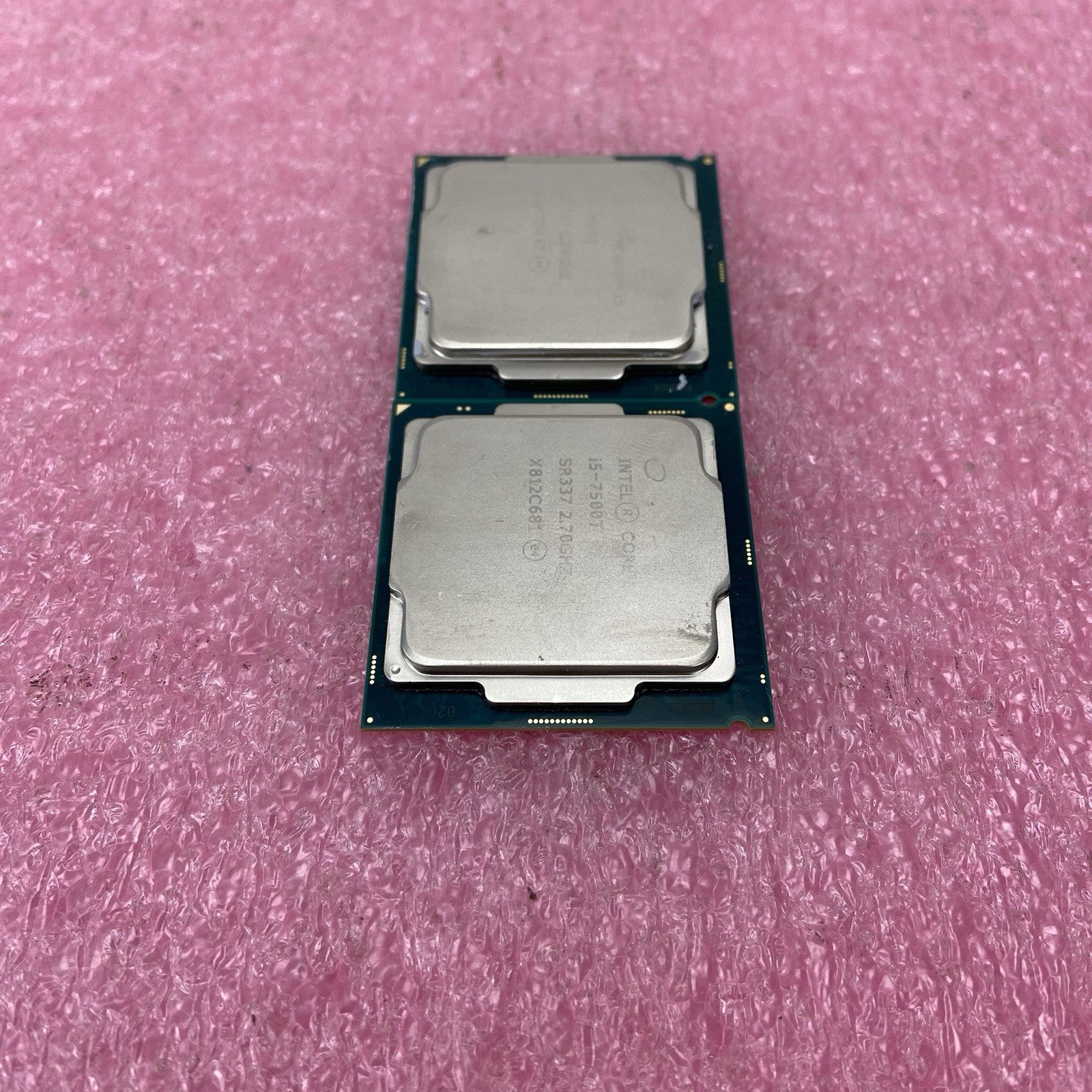 Lot of 2 Intel Core i5-7500T SR337 2.7GHz Desktop CPU2