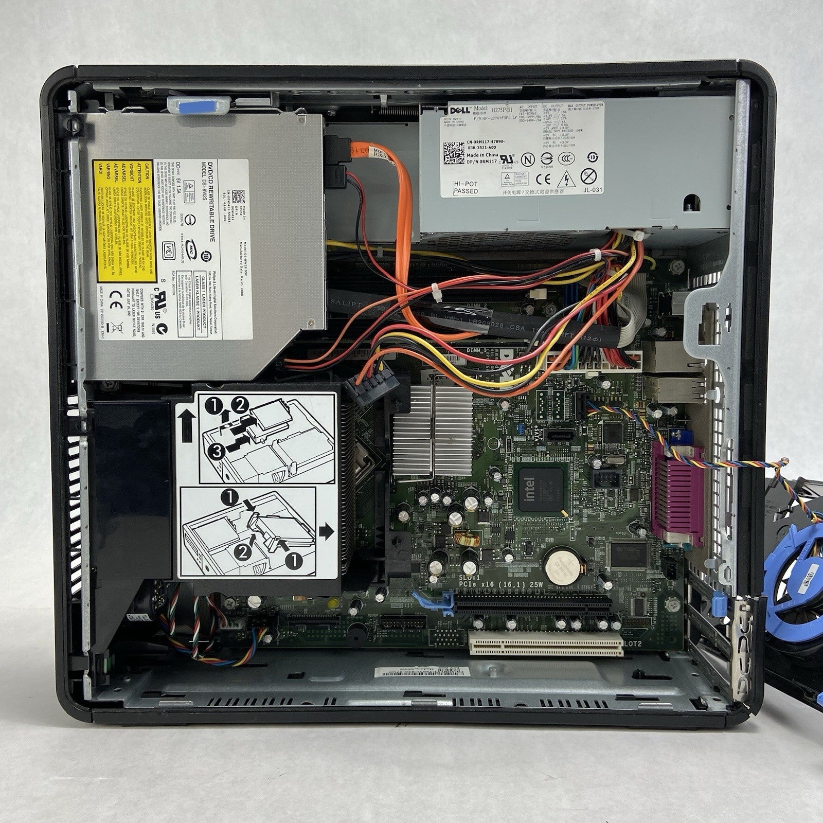 Dell Optiplex 755 SFF Intel Core 2 Duo E6550 2.33GHz 2GB RAM No HDD No OS9