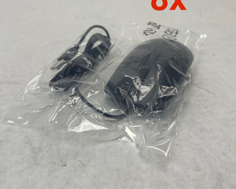 Dell RG4V6 Scroll Wheel USB 2 Button Standard Optical Mouse Black Lot of 8