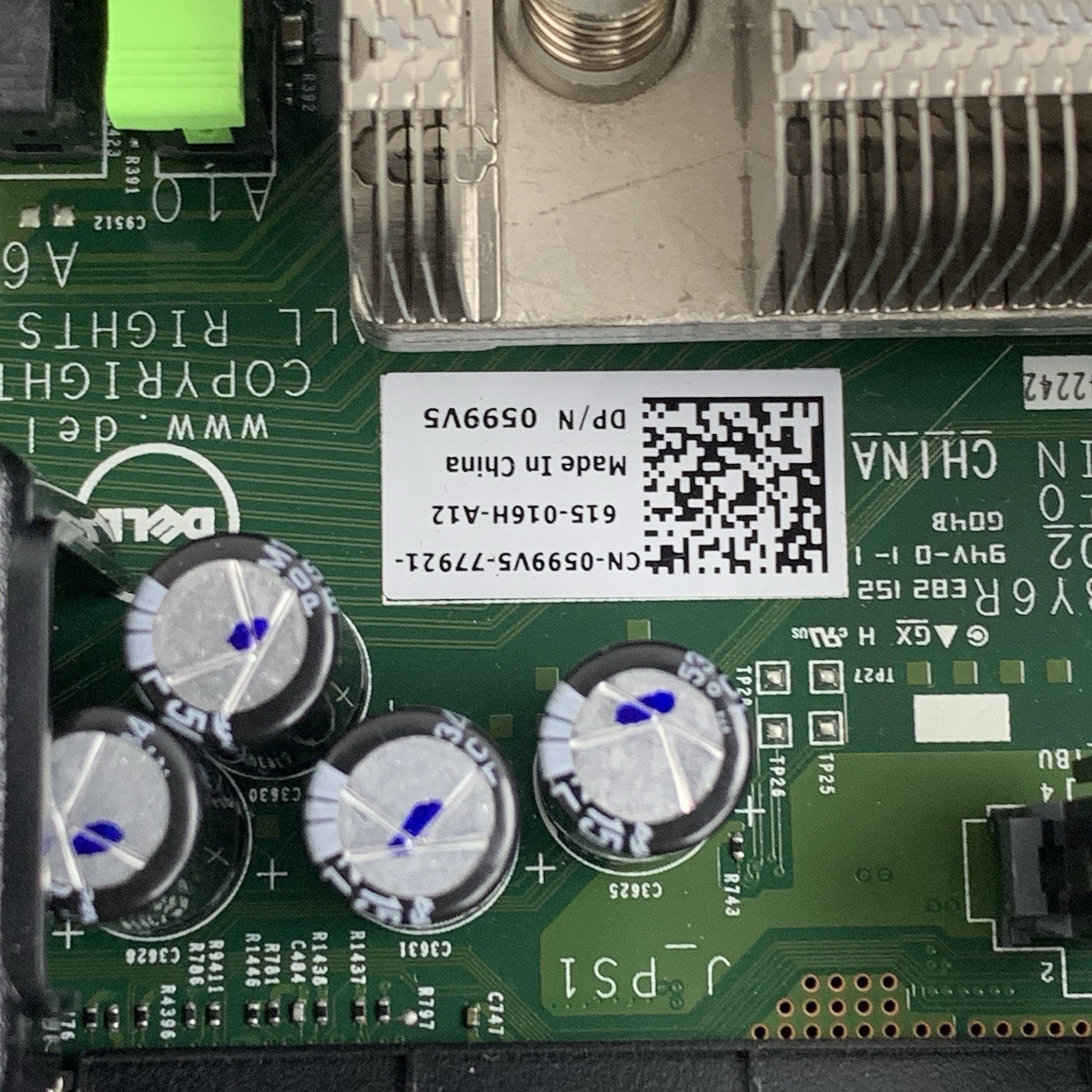Dell Poweredge R730 2U Server 1x Intel E5-2640V3 2.6 GHz 64 GB Ram No OS No HDD15