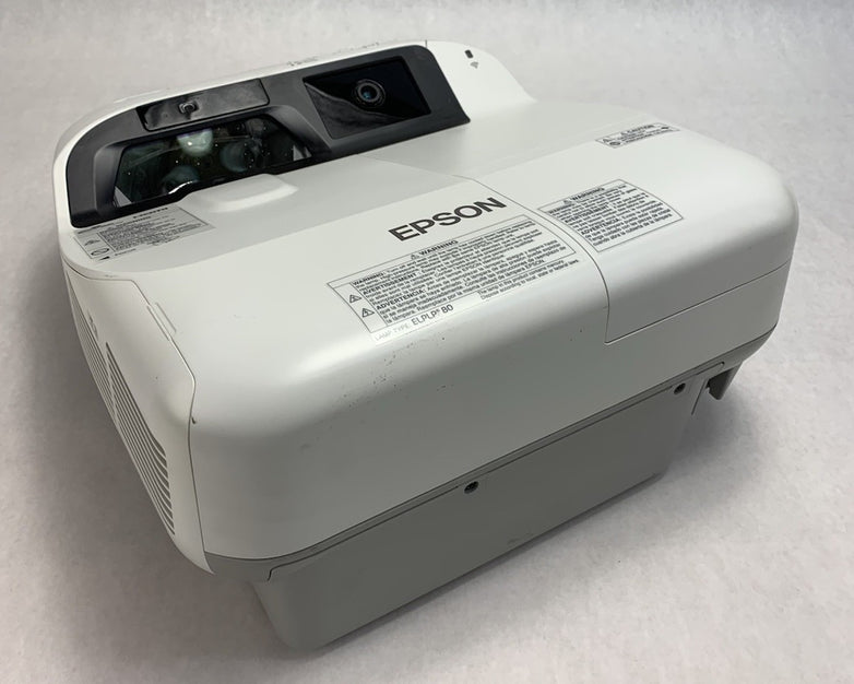 Epson BrightLink 595Wi H599A LCD Projector 2560 Lamp Hours - No Remote